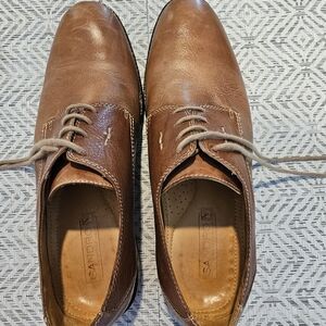 Sandro Moscoloni Brown Leather Men's Shoes